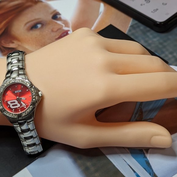 Dale Earnhardt jr watch For Women Dazzle Crown Dial and is Working